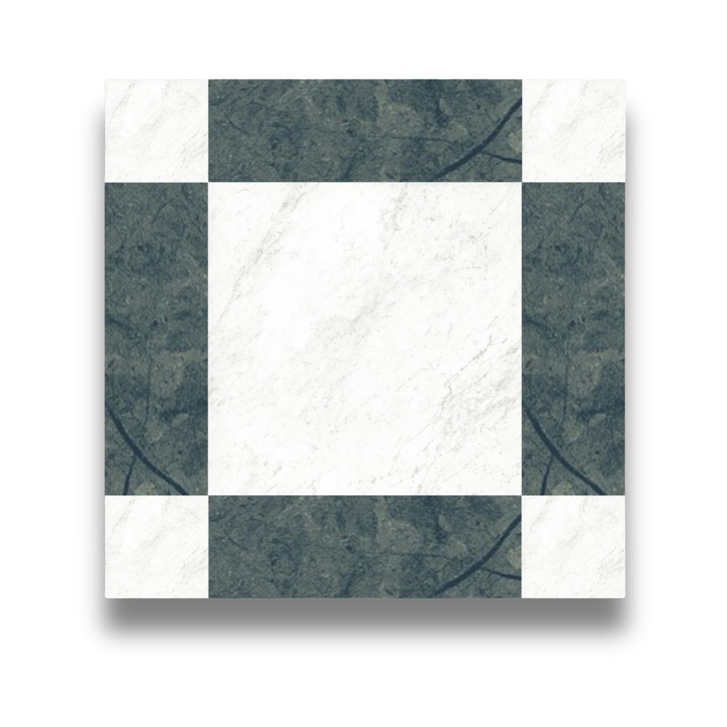 Cassettone Carrara & Verde Guatemala