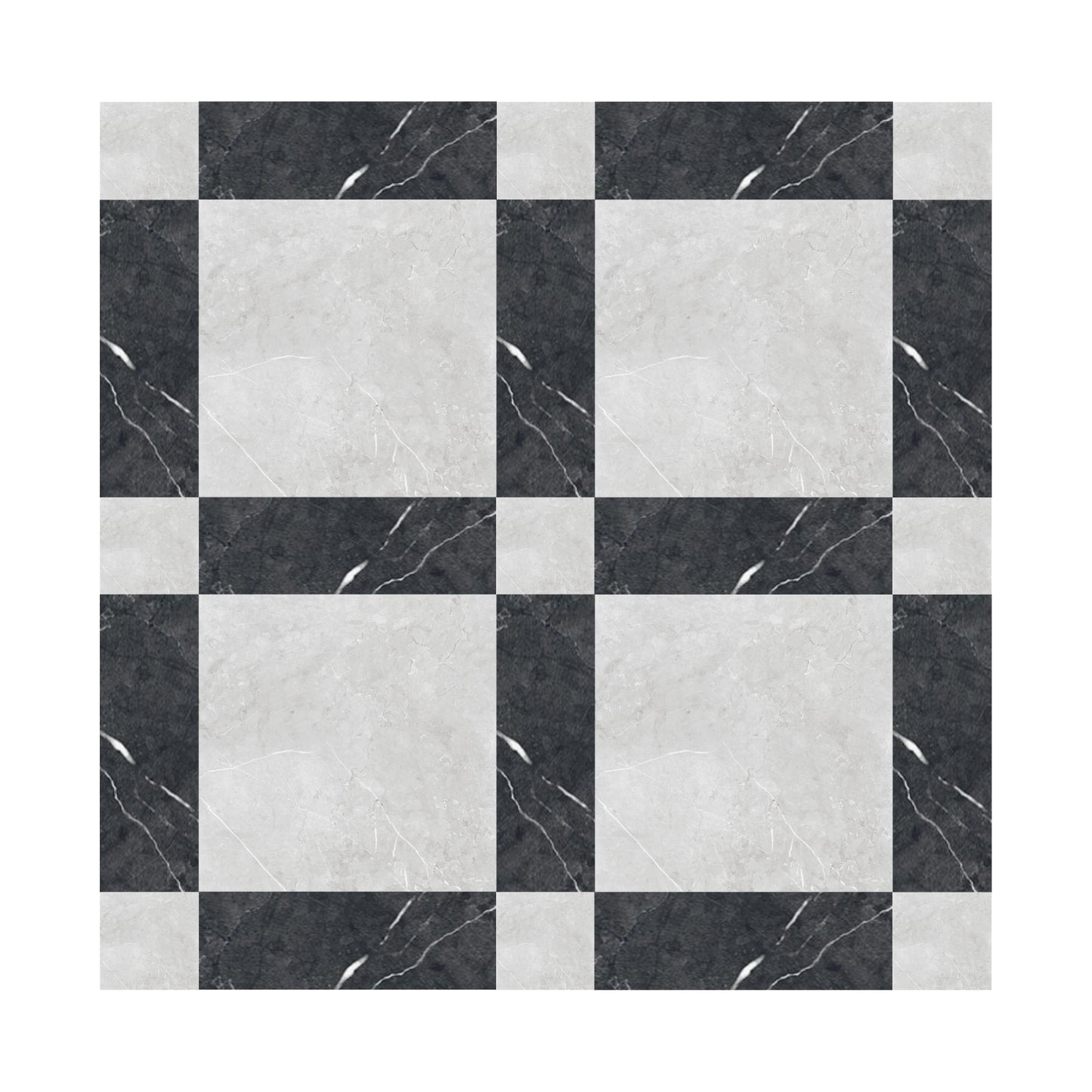 Cassettone Fior di Pesco & Nero Marquina