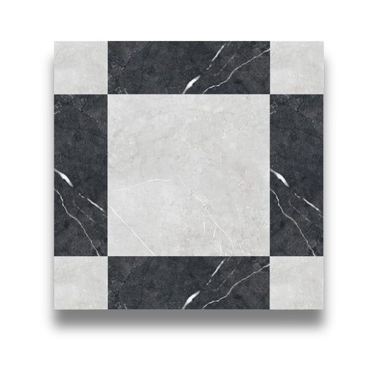 Cassettone Fior di Pesco & Nero Marquina