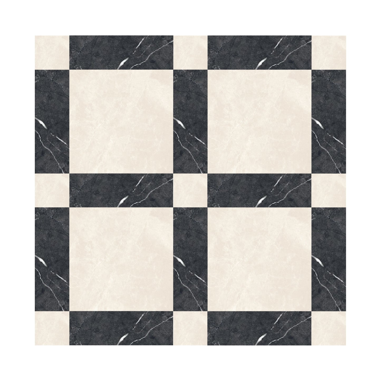 Cassettone Marfil & Nero Marquina