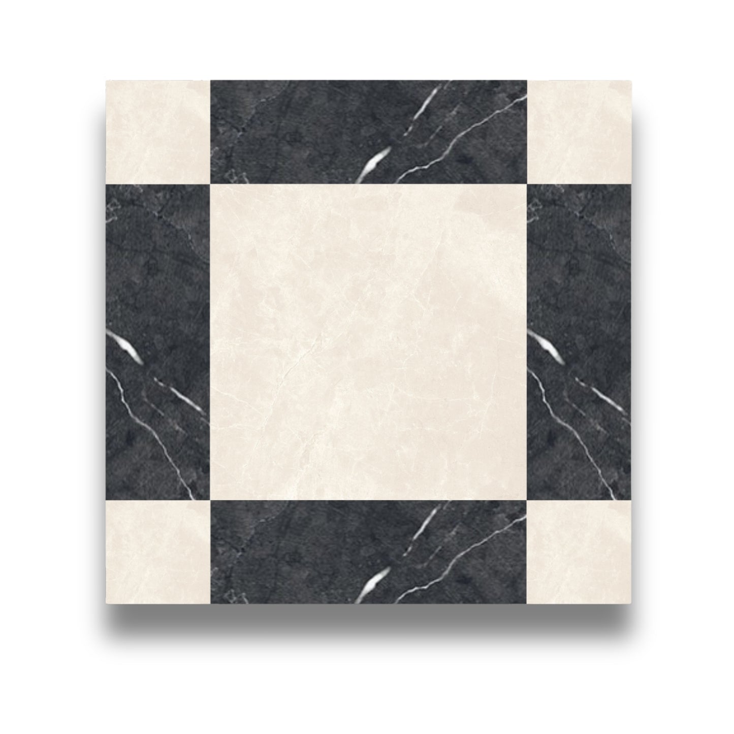 Cassettone Marfil & Nero Marquina