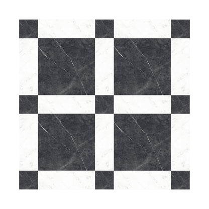 Cassettone Nero Marquina & Carrara