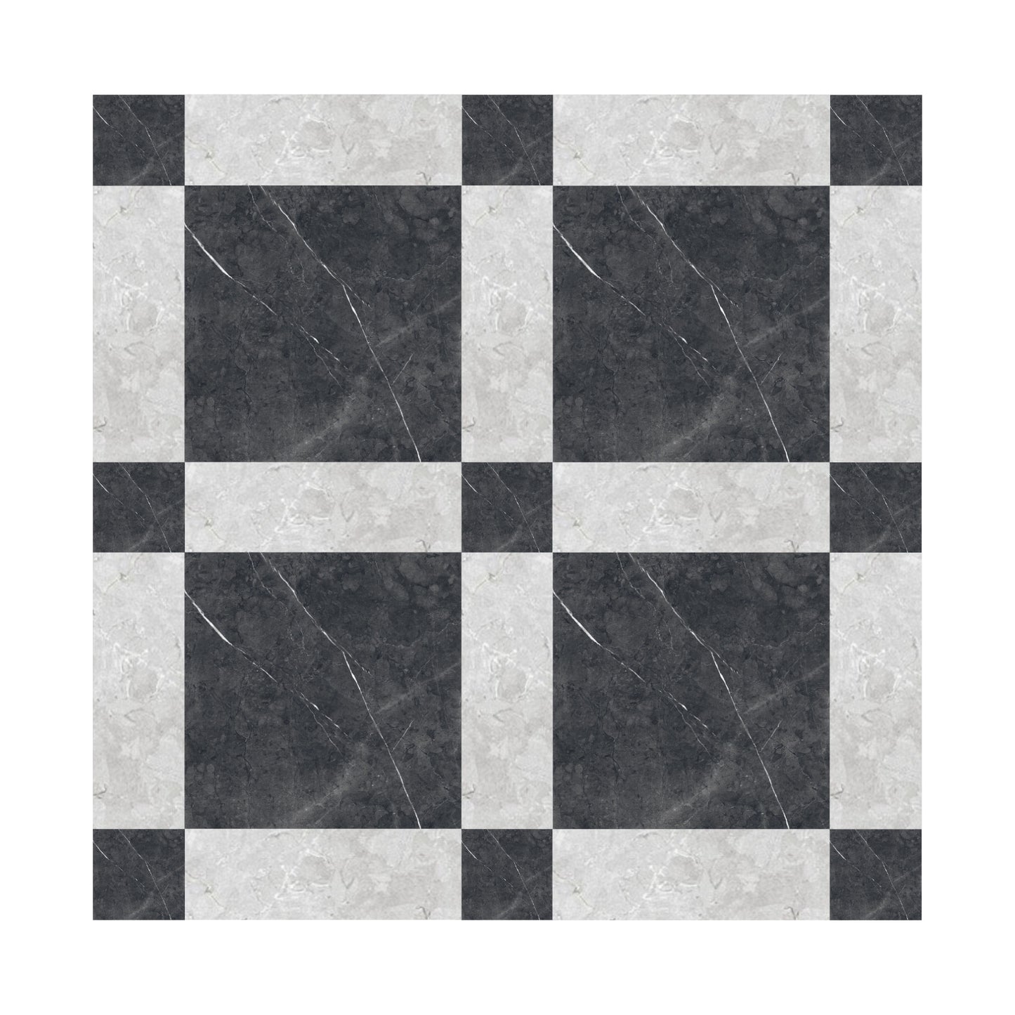 Cassettone Nero Marquina & Fior di Pesco