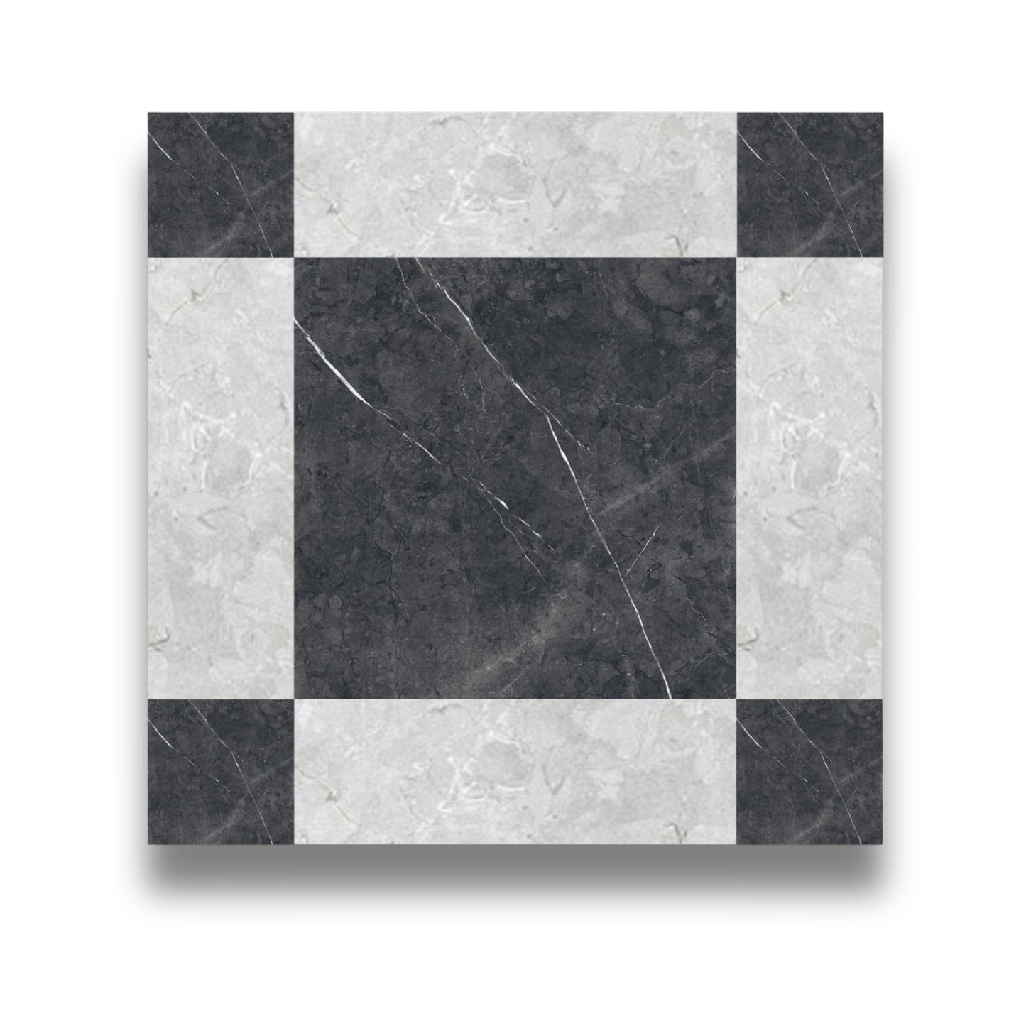 Cassettone Nero Marquina & Fior di Pesco