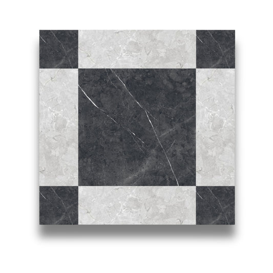 Cassettone Nero Marquina & Fior di Pesco
