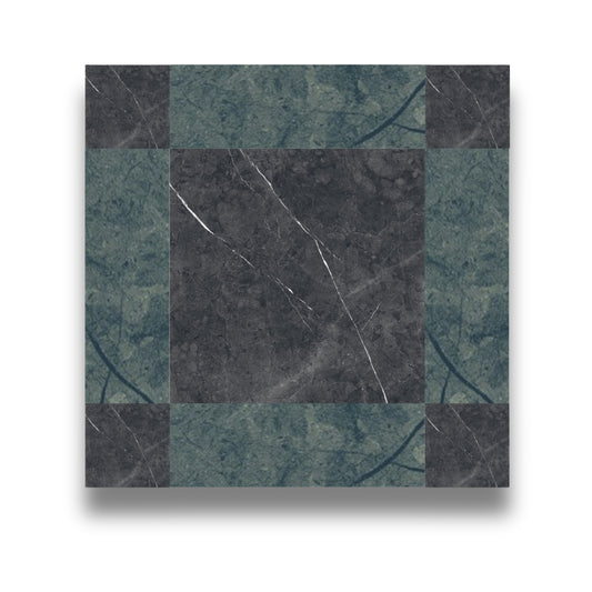 Cassettone Nero Marquina & Verde Guatemala