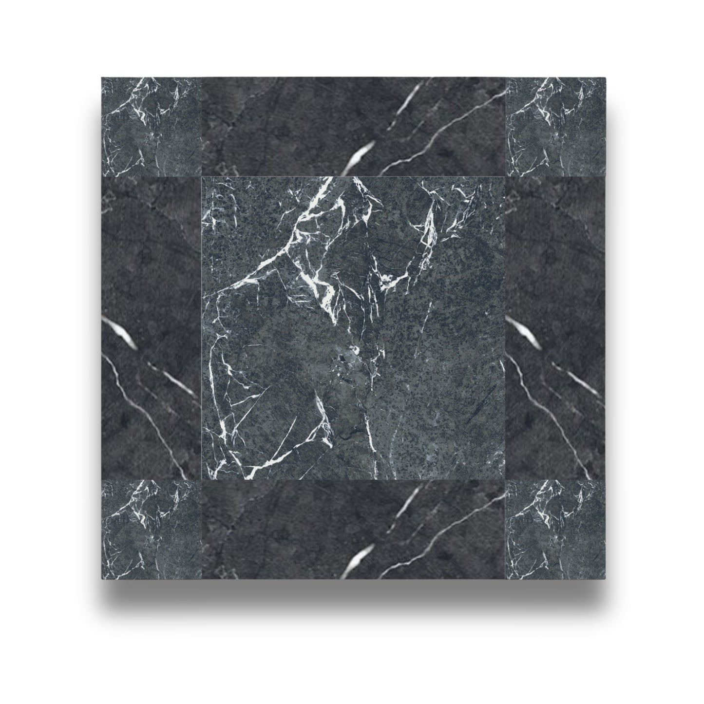 Cassettone Verde Alpi & Nero Marquina