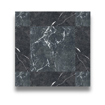 Cassettone Verde Alpi & Nero Marquina