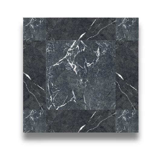 Cassettone Verde Alpi & Nero Marquina