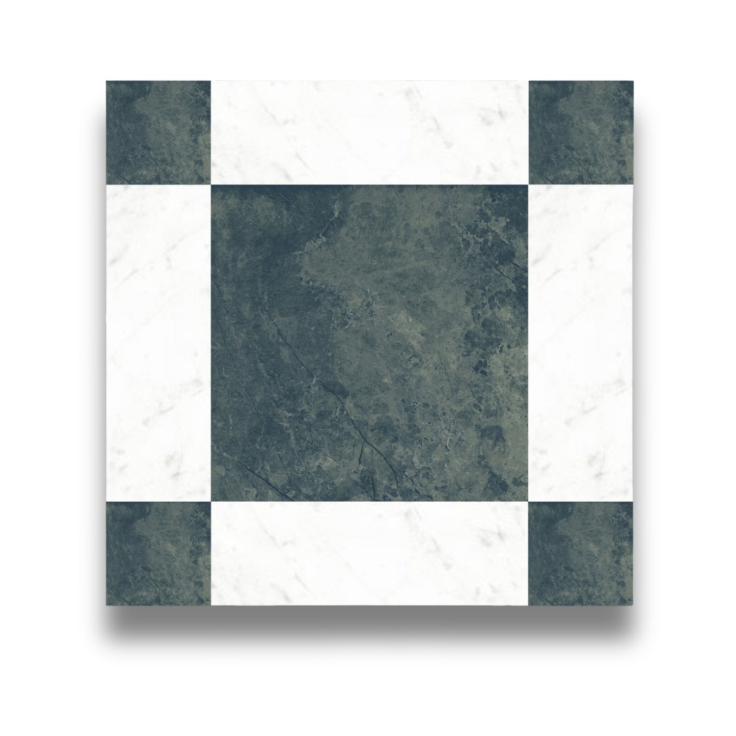 Cassettone Verde Guatemala & Carrara