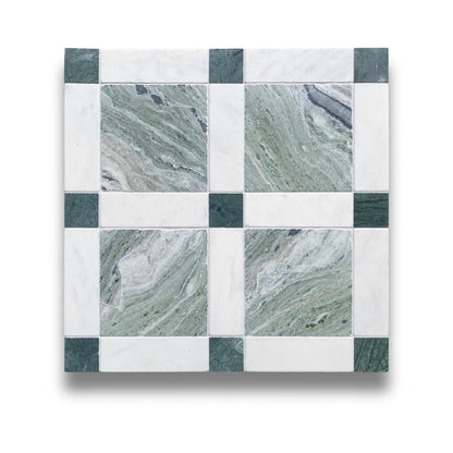 Lyon Amazonia, Oriental White & Taj Green