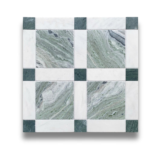 Lyon Amazonia, Oriental White & Taj Green