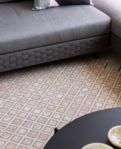 Diamond Artisan Crema Serena, Cinder Grey & Rosado