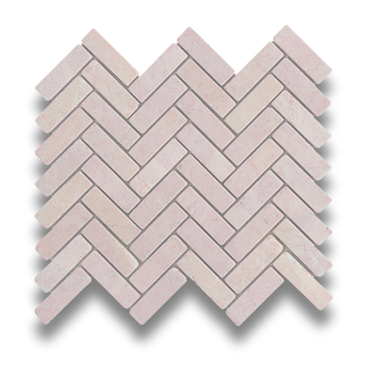Herringbone Rosado 20x64mm
