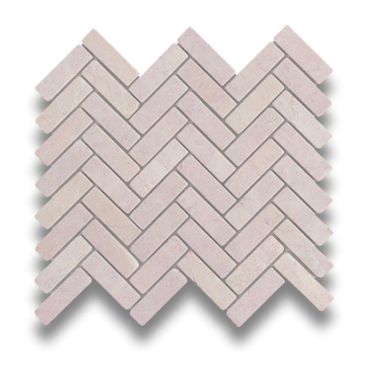 Herringbone Rosado 20x64mm