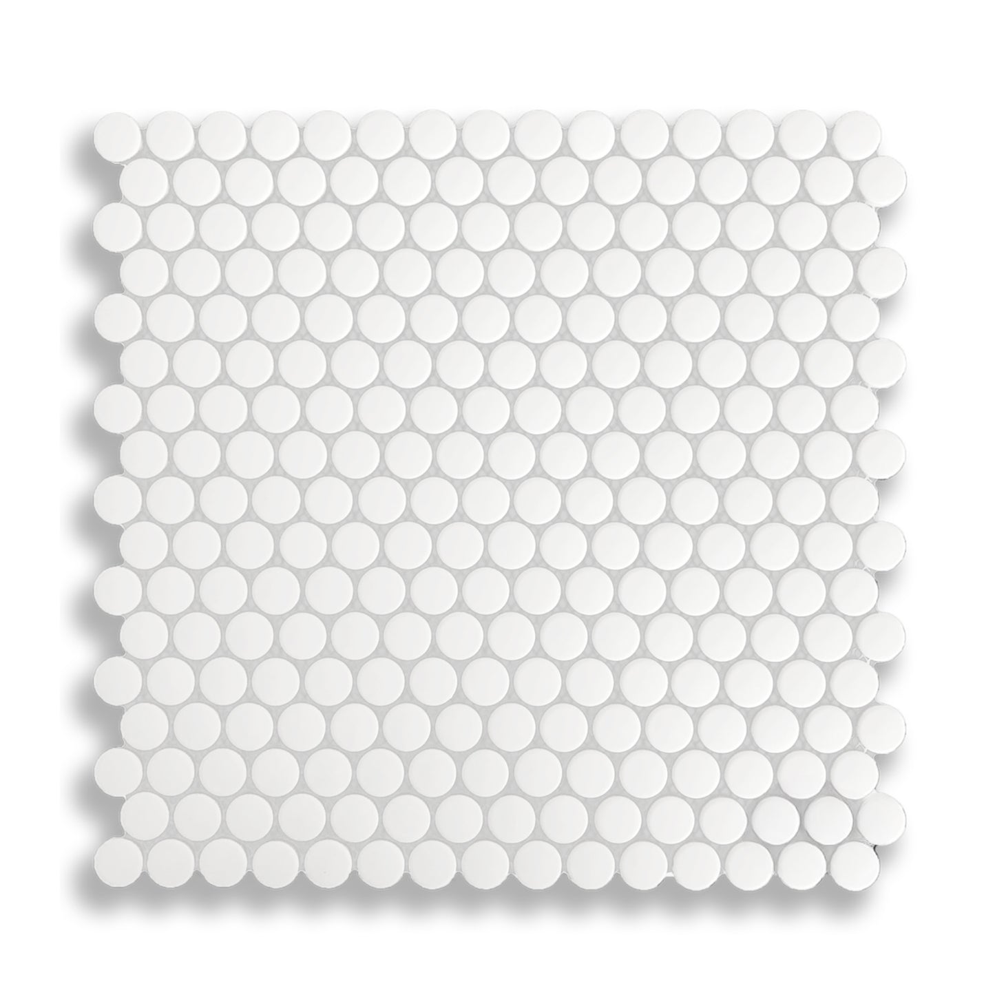 Stone Penny White Matt