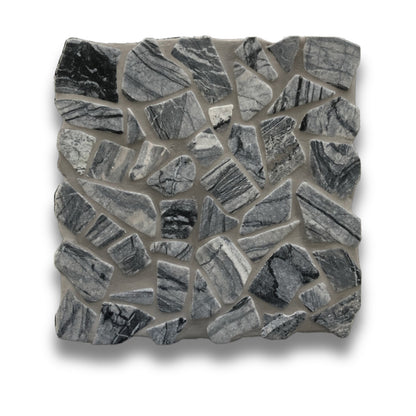 Palladiana Delta Nero Marquina Tumbled