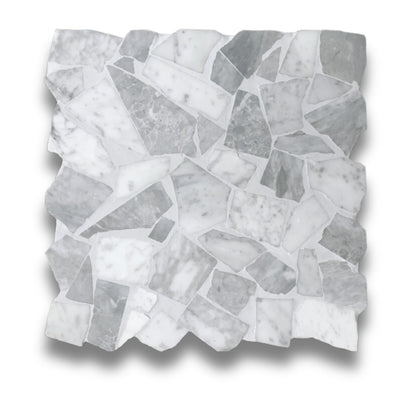 Palladiana Carrara / Bardiglio Honed