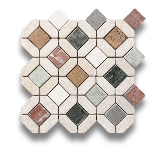 Tunis Crema Serena & Multi Colour