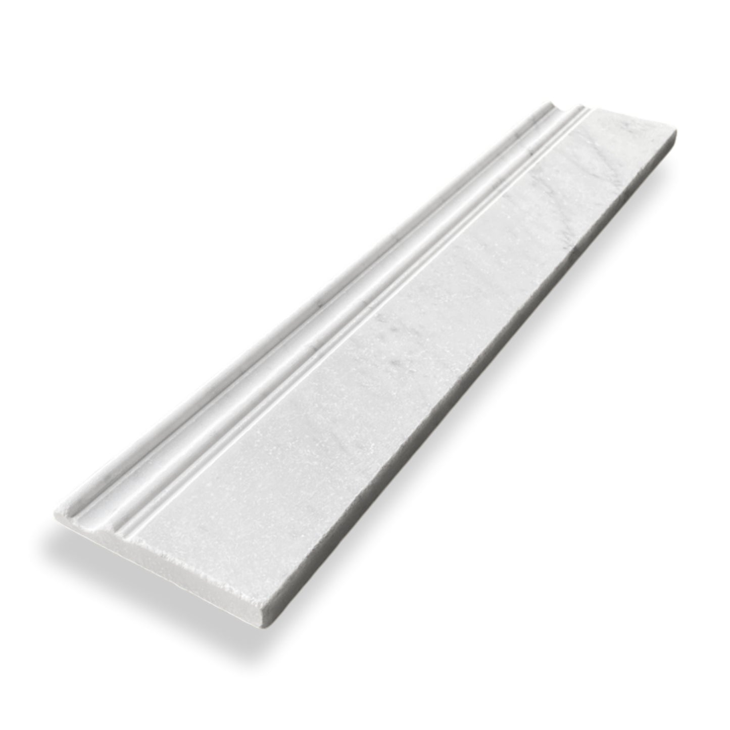 Skirting Carrara C Tumbled 127x610mm