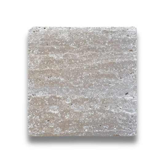 Stone Square Noce Travertine Tumbled 150x150mm