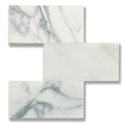 Stone Subway Calacatta Gold Honed 75x150mm
