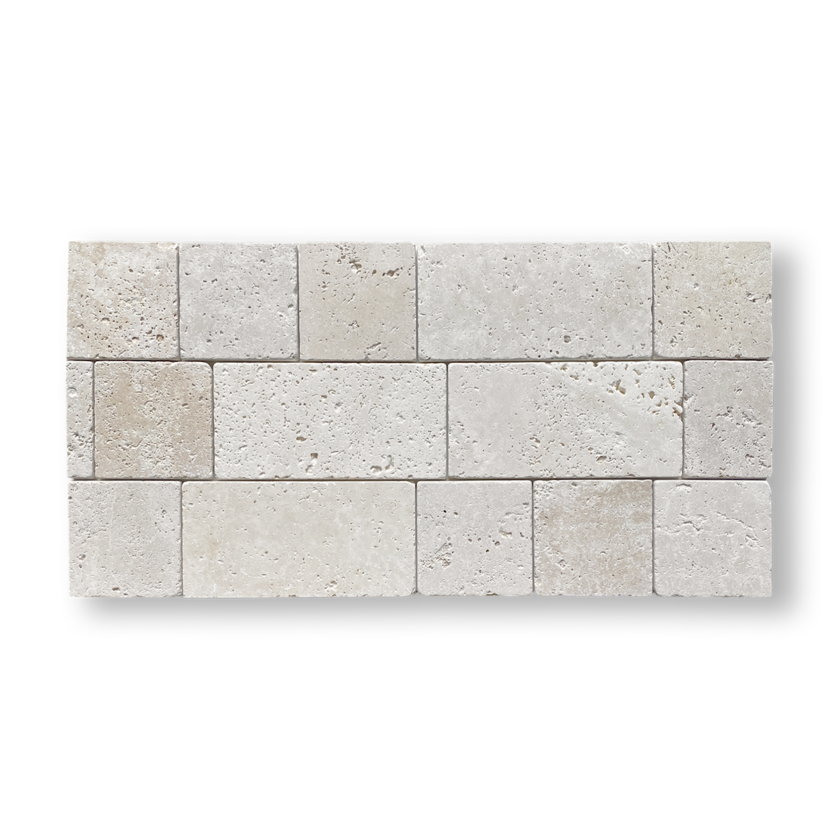 Stone Subway Travertine Classico Tumbled 100x200mm