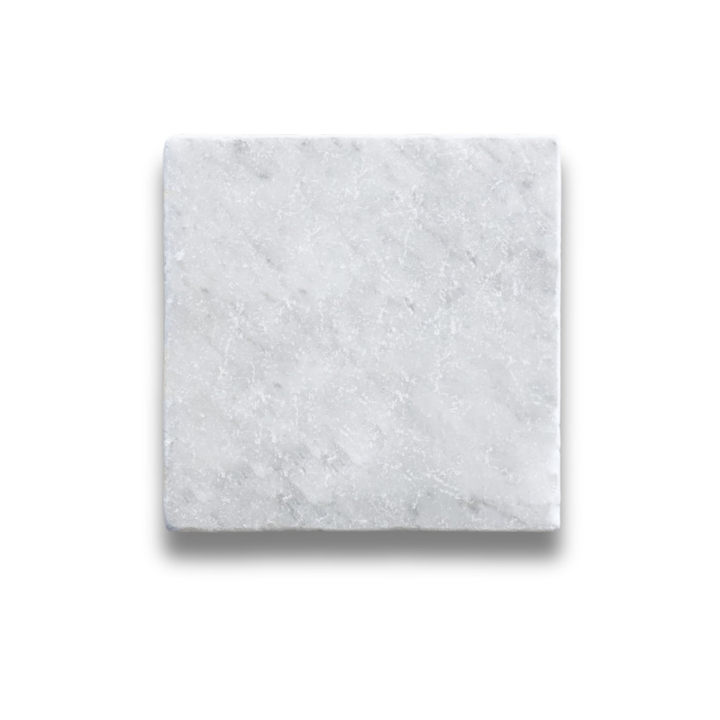 Stone Square Carrara Tumbled 98x98mm