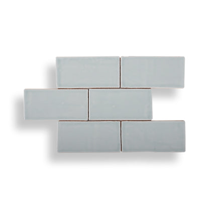 Spanish Cien Mint Green Gloss 75x150mm