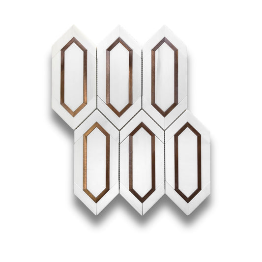 Lux Picket Rose Aluminium