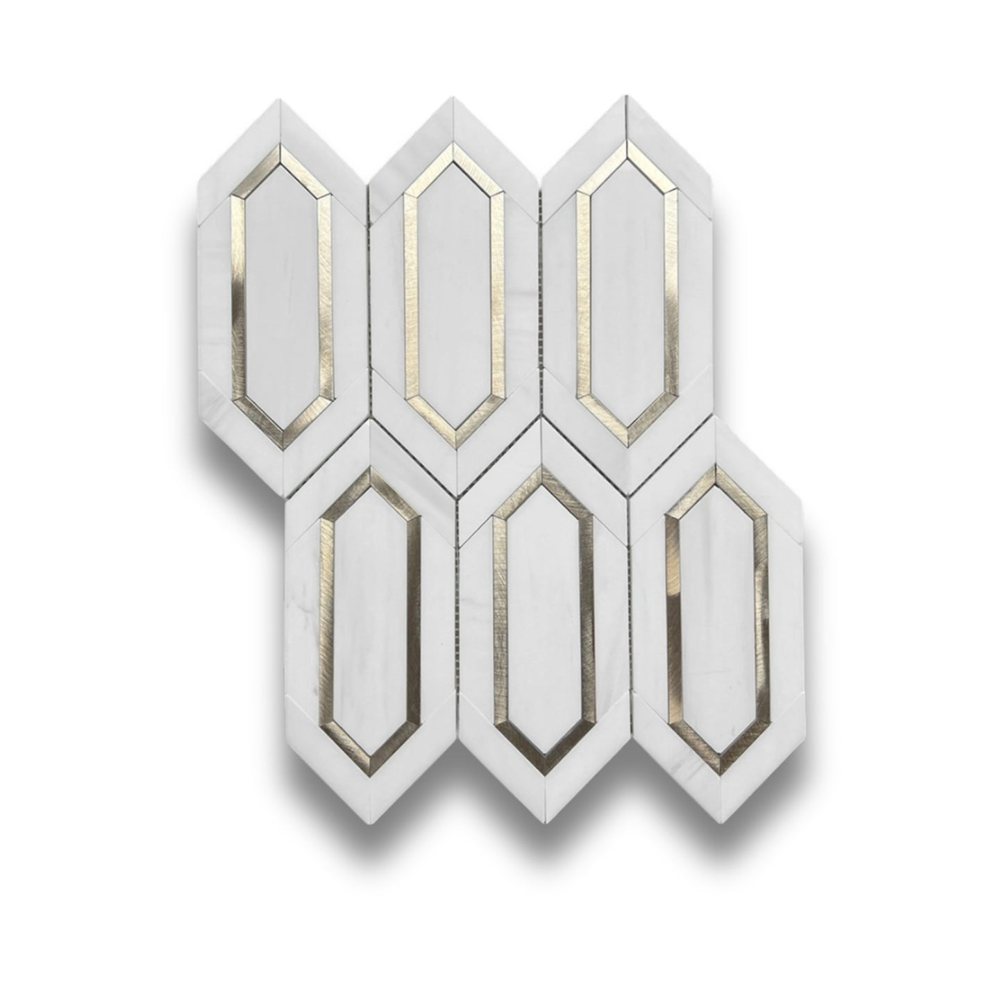 Lux Picket Gold Aluminium