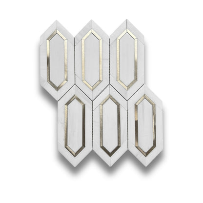 Lux Picket Gold Aluminium