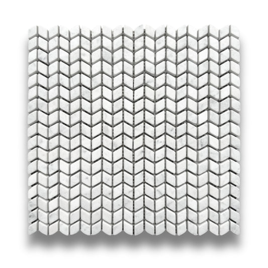 Mini Chevron Carrara C