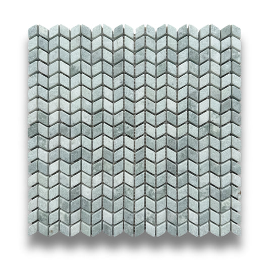 Mini Chevron Verdi Cristallo