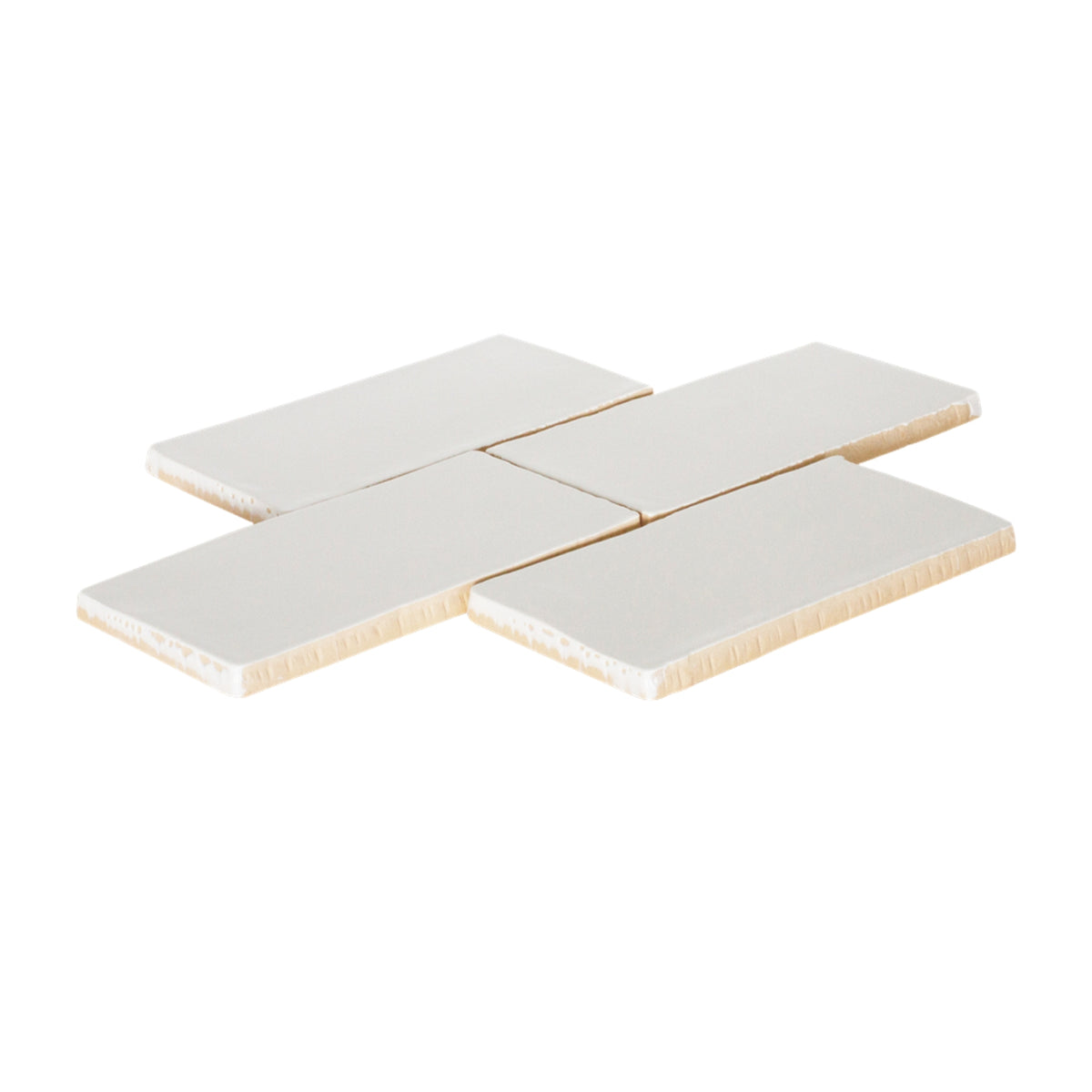Spanish Cien White Gloss 75x150mm
