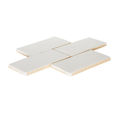 Spanish Cien White Gloss 75x150mm