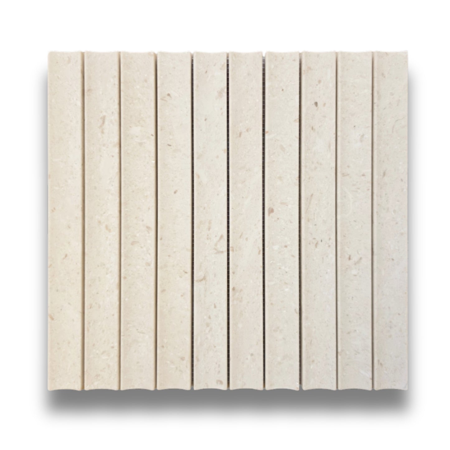 Concave Flute Limestone 30x300mm
