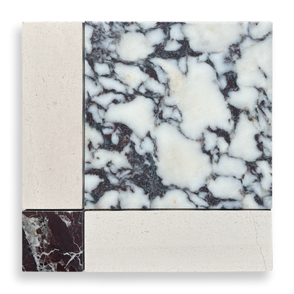 Lyon Calacatta Viola, Portuguese Beige & Rosso Levanto