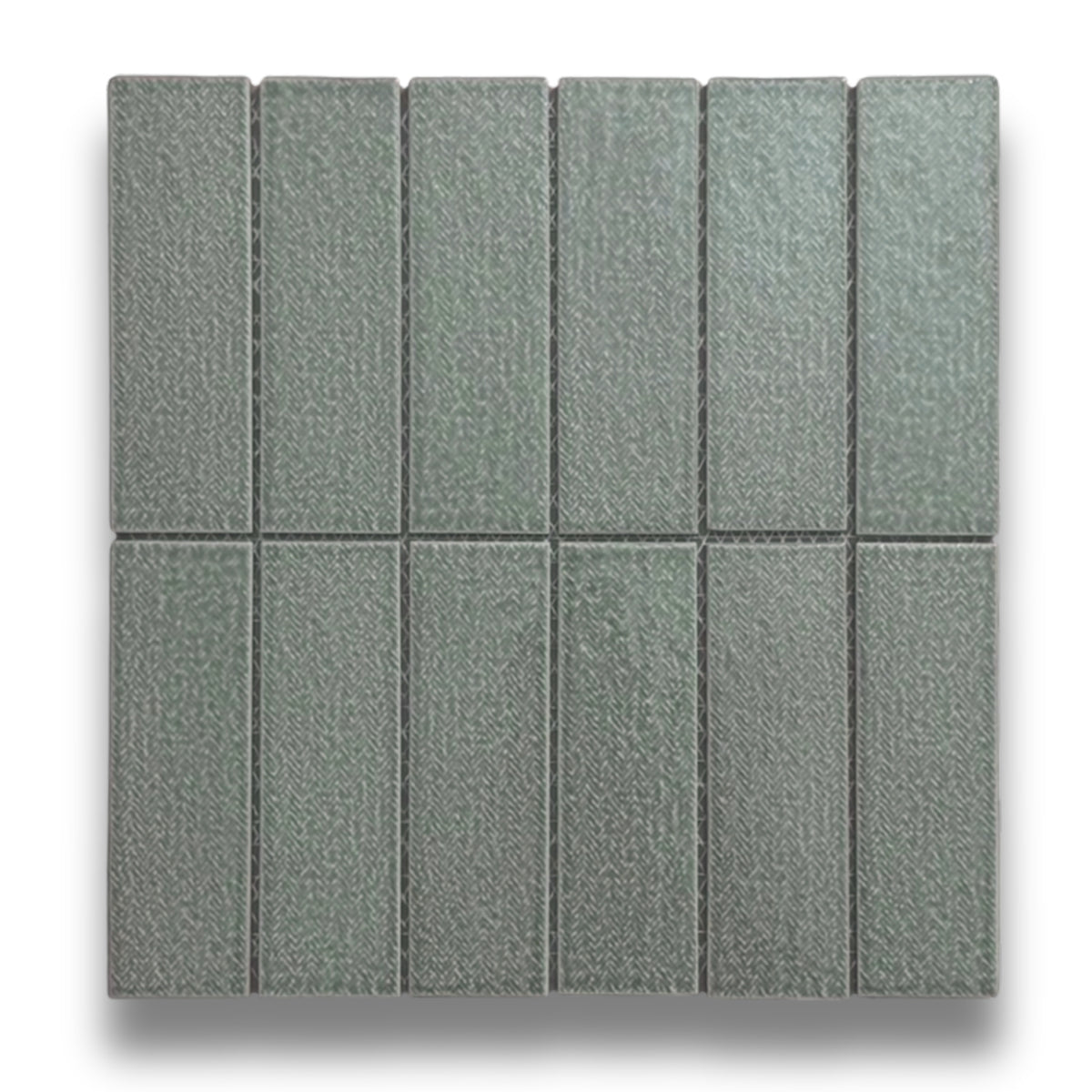 Japanese Rattan Sasa (Evergreen) Textured Mosaic