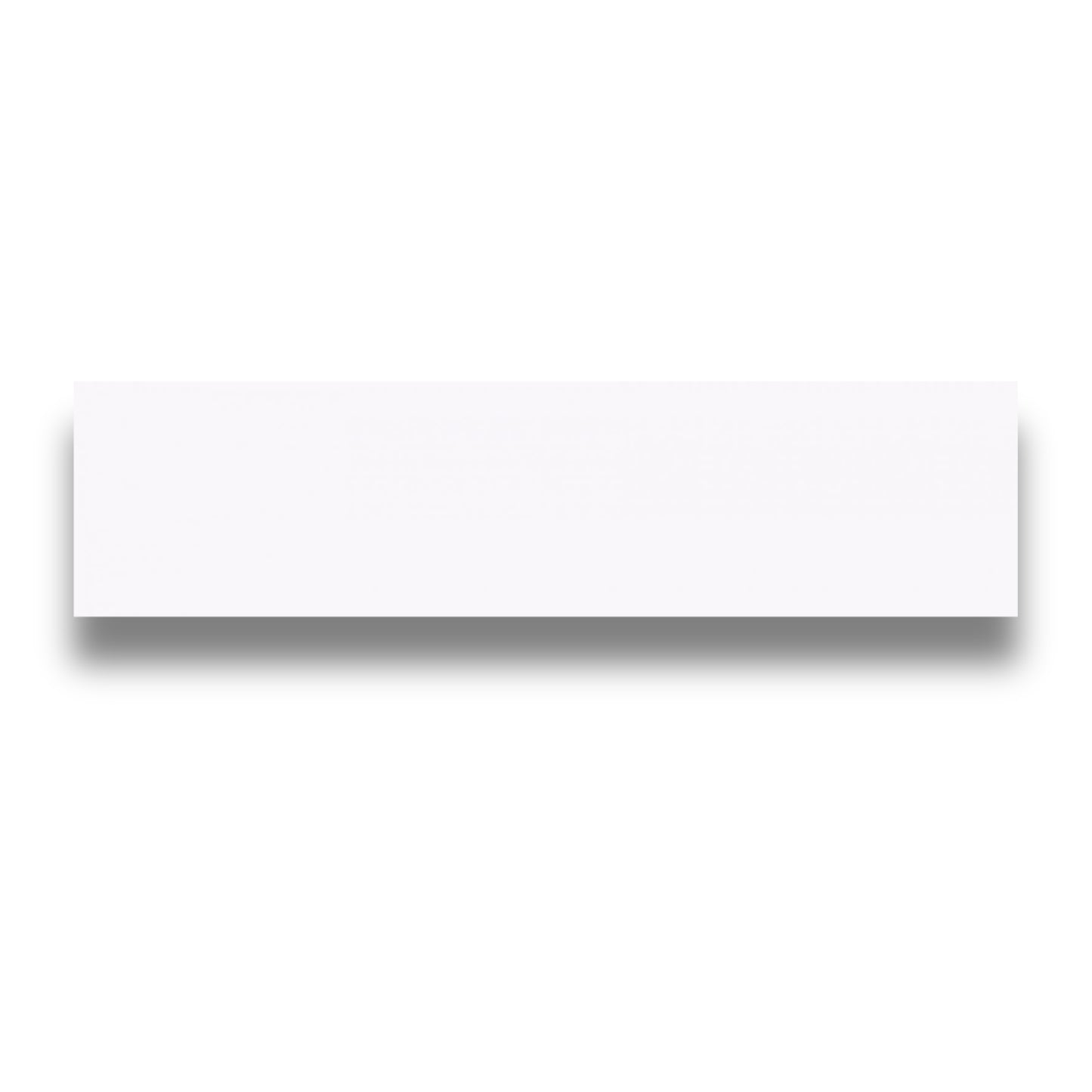 Basics White Gloss (Flat) 65x265mm