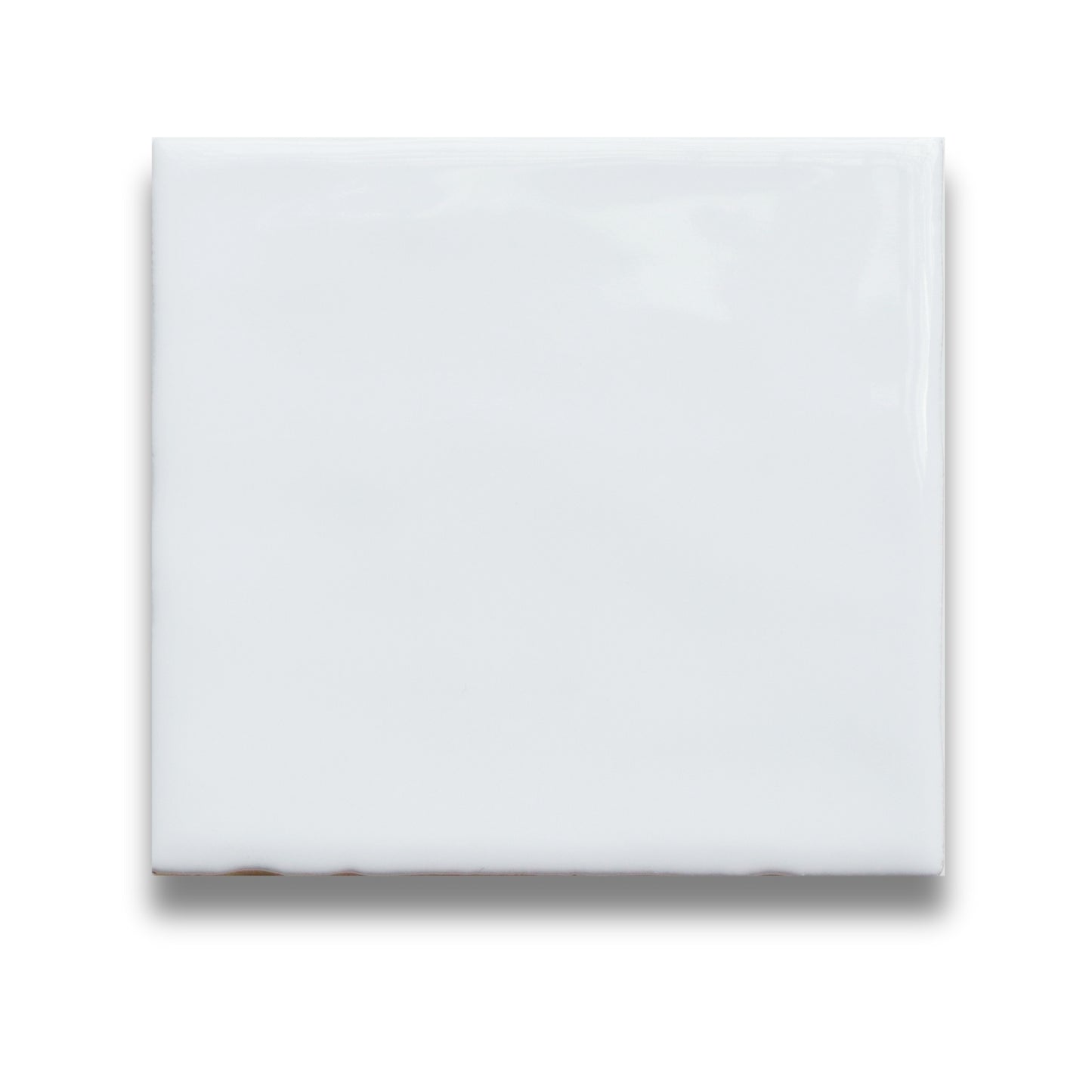 Basics White Wavy Gloss 150x150mm