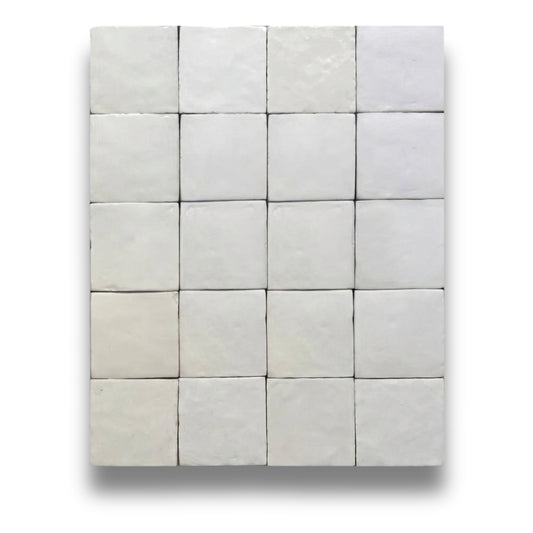 Nimbin Chalk Zellige Matt 100x100mm