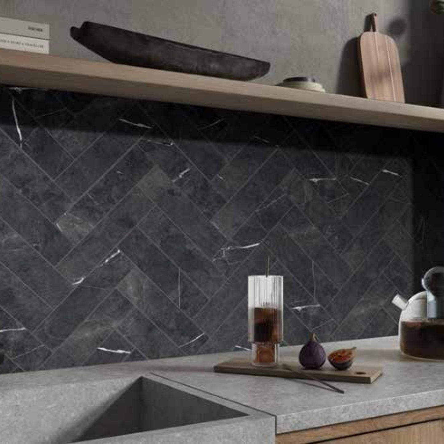 Classica Nero Marquina 75x300mm