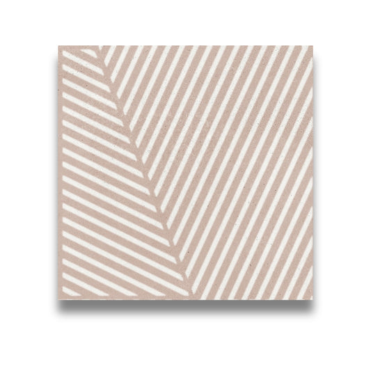 Berlin Trazos Flamingo Matt 147x147mm