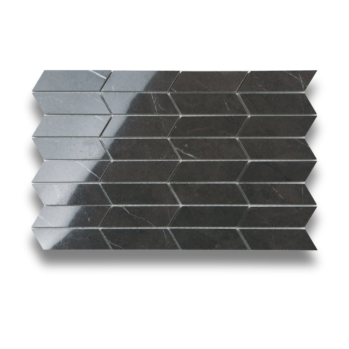 Pietra Europa Mosaic Pietra Grey Sailing Polished 30x90mm