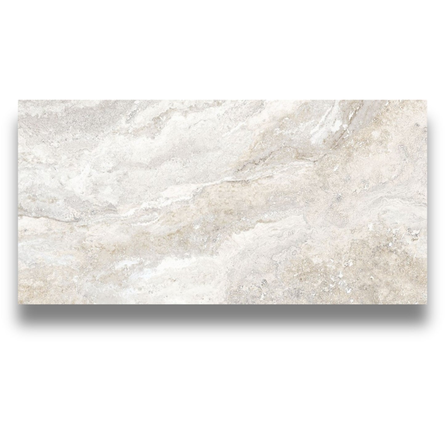 Stoneage 3D Travertine Argento 600x1200mm