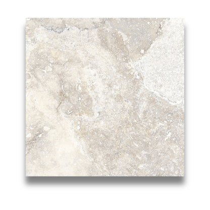 Stoneage 3D Travertine Argento 600x600mm