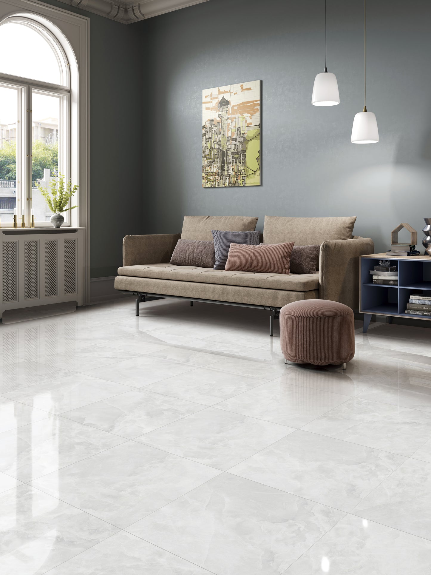Opalo Ice Polished 600x600mm