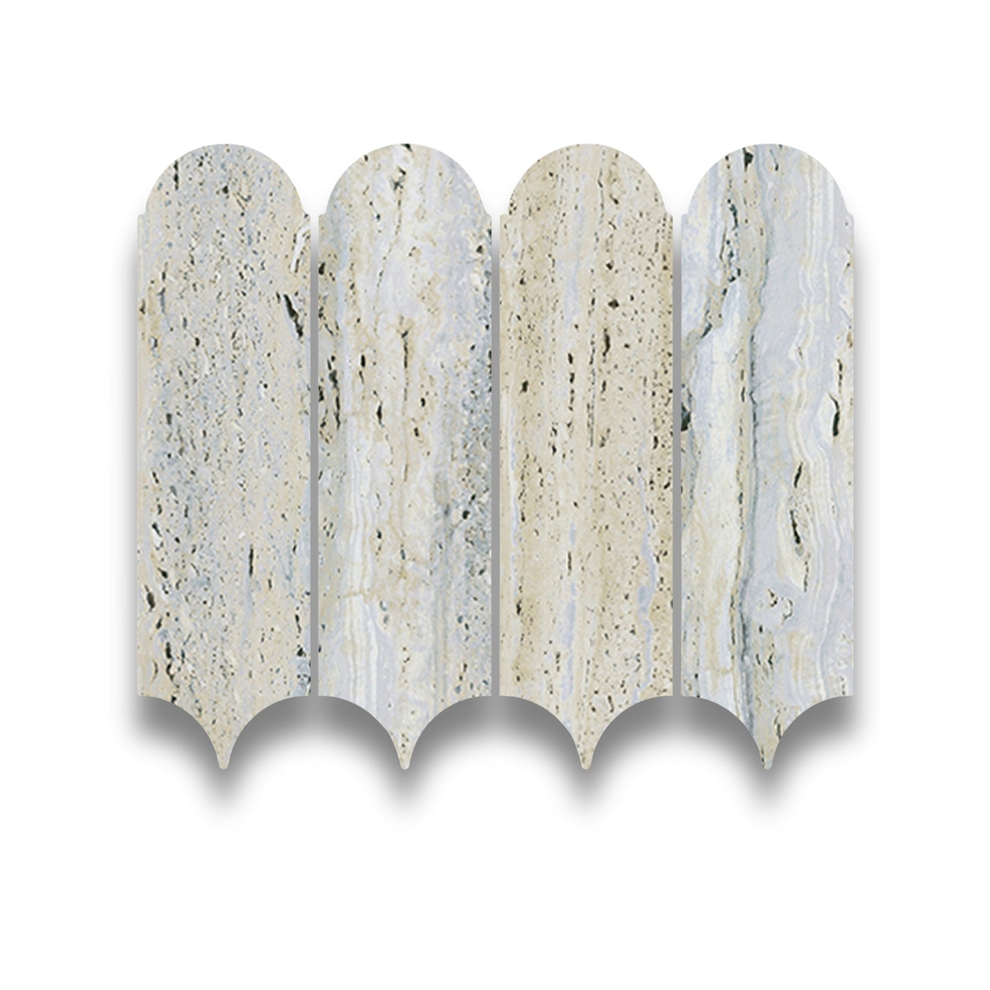 Pietra Europa Silver Gold Vein - Feather