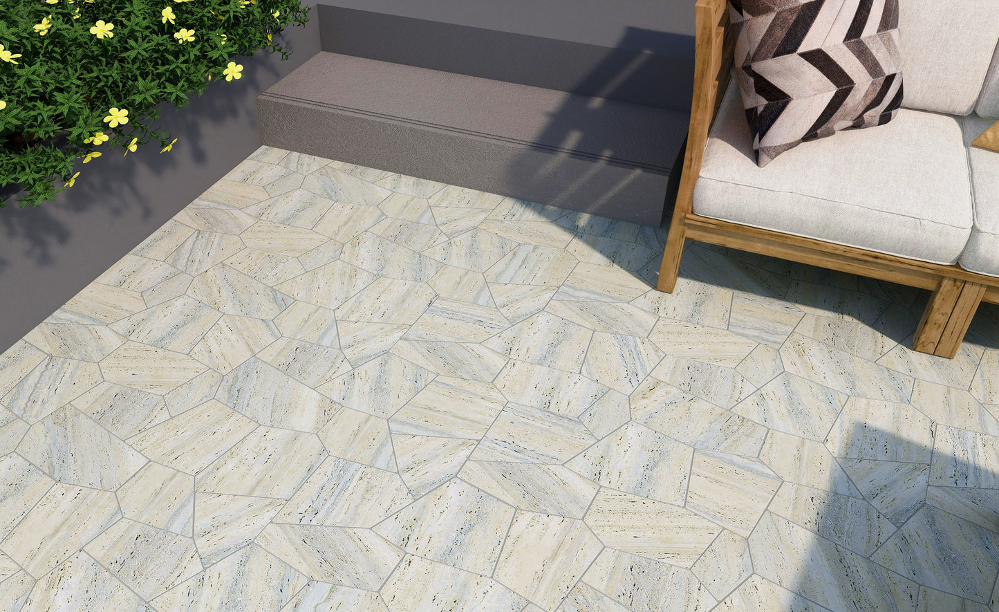 Pietra Europa Silver Gold Vein - Cozy